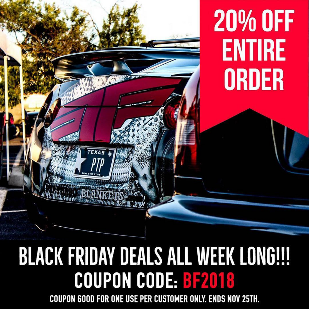 The Black Friday Sale Is On! | PTP Turbo Blankets